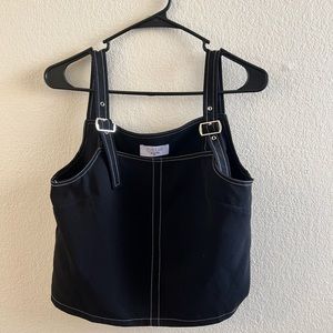 Costar Womens Top Size Small,Black Color,New Without Tag